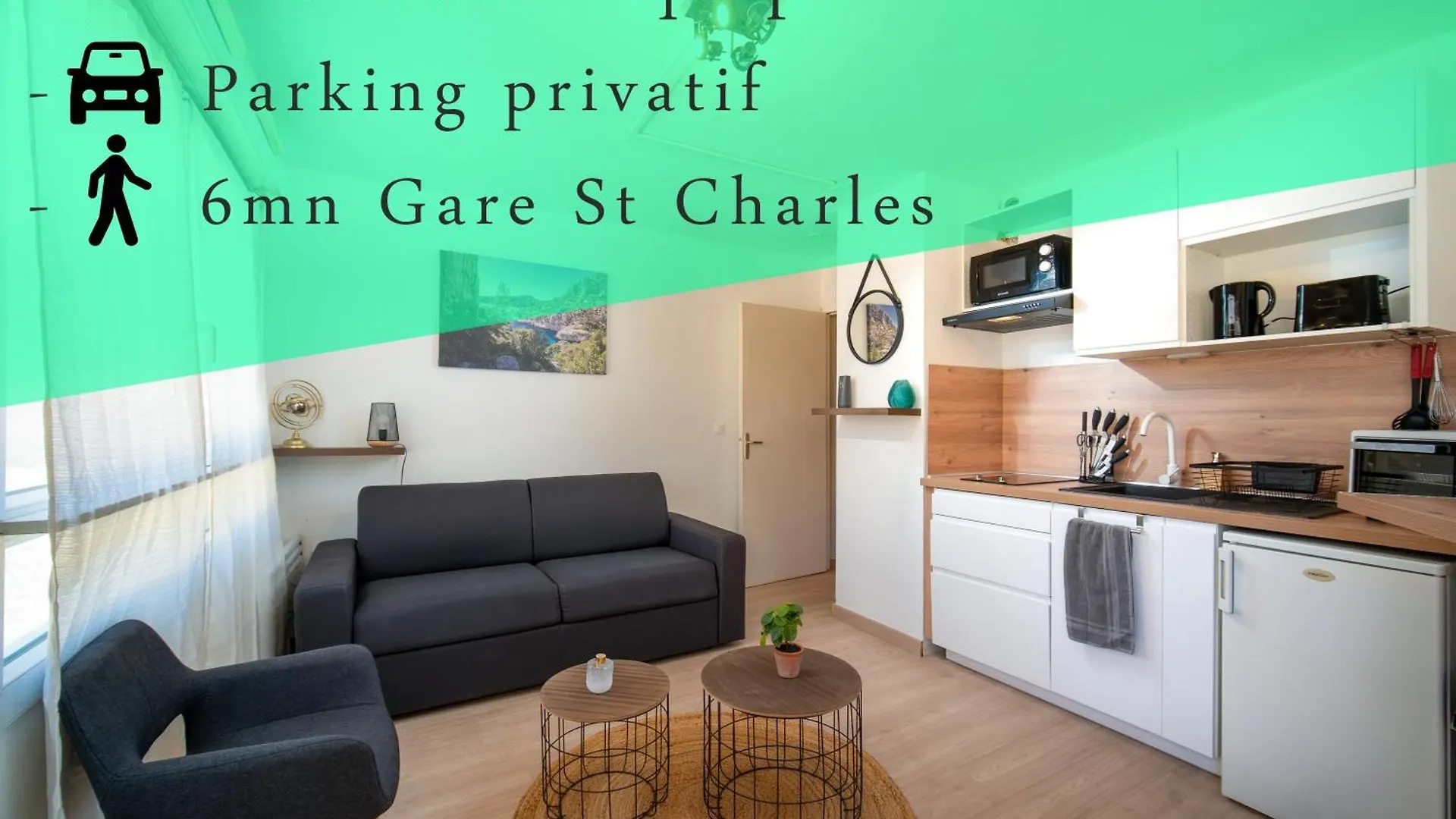 Appartement Tout Equipe Parking A 6Min De La Gare St Charles ile iletişim